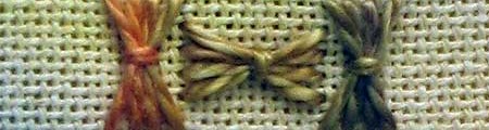 Sheaf Stitch Sample 3