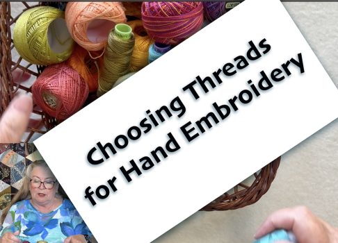 Hand Embroidery threads