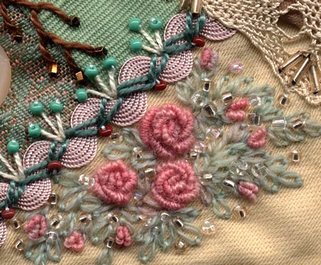 crazy quilt detail