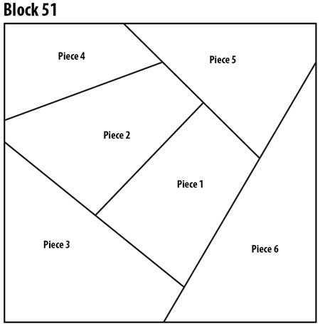 crazy quilt block pattern