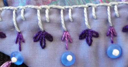 crazy quilt block detail