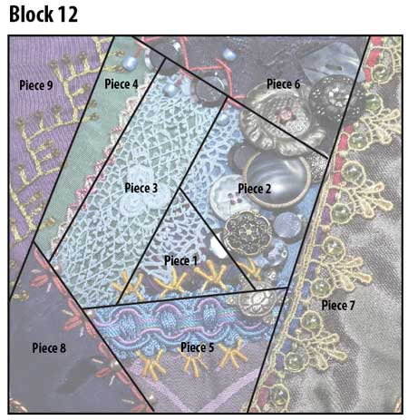crazy quilt block free pattern