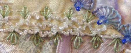 crazy quilt block detail