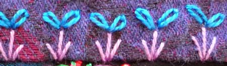 crazy quilt block detail