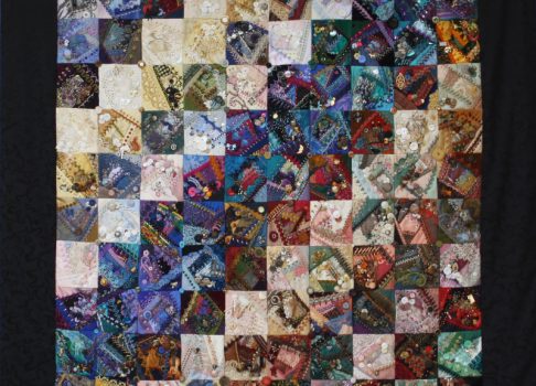I Dropped the Button Box quilt – a Millennium quilt