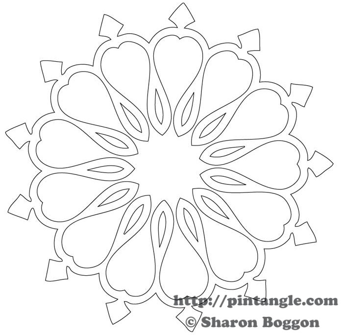 Free hand embroidery pattern