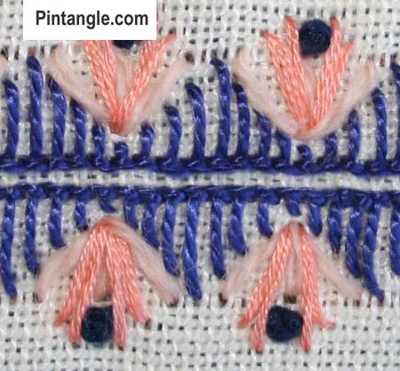 buttonhole stitch sample 5