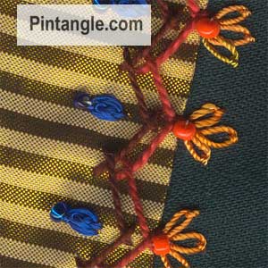Herringbone stitch idea 1