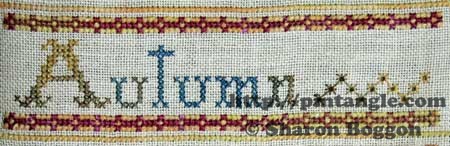 For the Love of Stitching Sampler Band 556