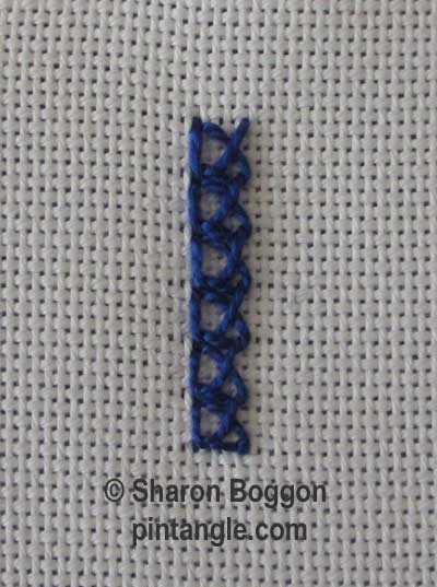 Inverted Feather Stitch