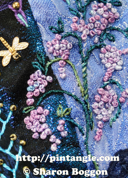 Crazy Quilt Block 72 detail 6