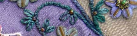 Rope stitch sample