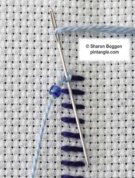 Knotted Buttonhole Band and Beaded Knotted Buttonhole Band Tutorial
