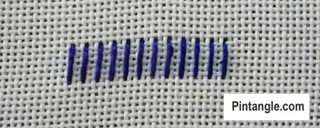 How to hand embroider Whipped Spoke Stitch