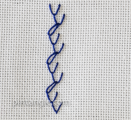 Feather and Chain stitch 