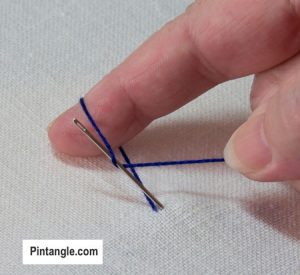 Drizzle Stitch Tutorial - Pintangle