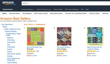 Thank you everyone – my book is on the Amazon best seller list!
