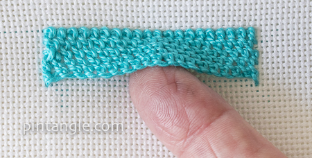 How to work Detached Buttonhole Stitch