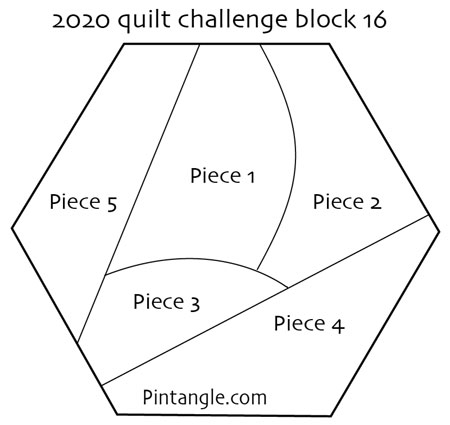 2020 Quilt block 16 pattern 