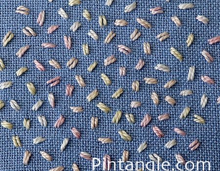Double Seed stitch tutorial