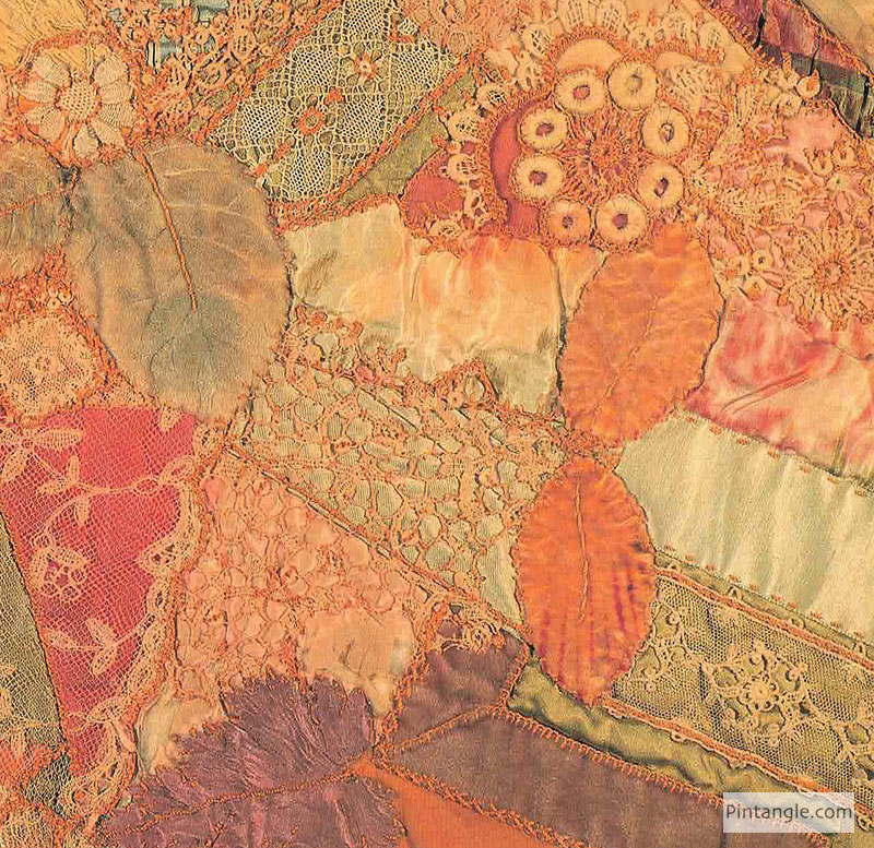 Detail of the Margaret Weir quilt