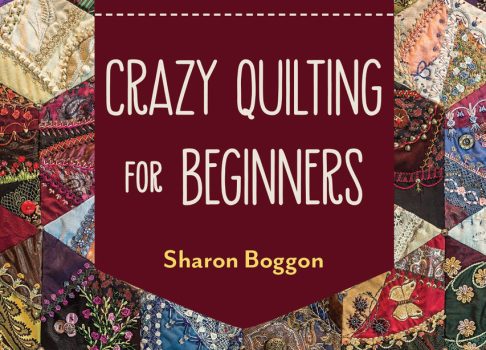 My New Book Crazy Quilting for Beginners Handy Pocket Guide is out!