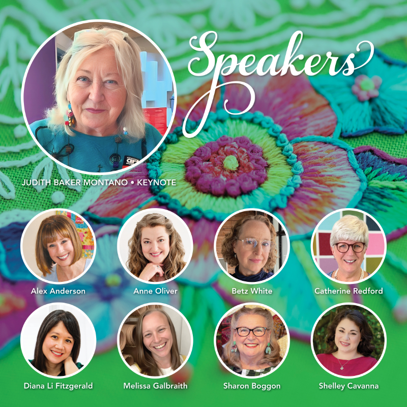 Embroidery Extravaganza 2026 speakers