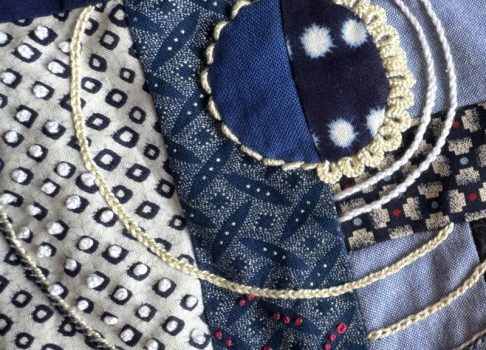 Reverse chain stitch
