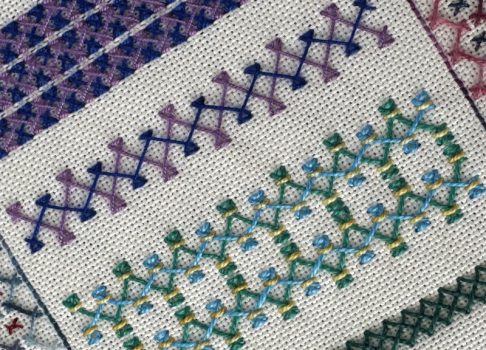Mini Lesson on how to adapt and tweak stitches to make them yours. 