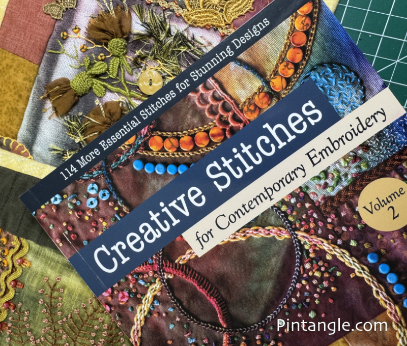 Creative Stitches for Contemporary Embroidery, Volume 2 with samples
