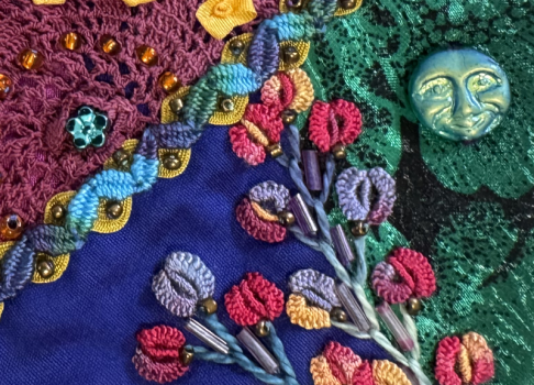 Brazilian Embroidery: Three-Dimensional Stitching in thread