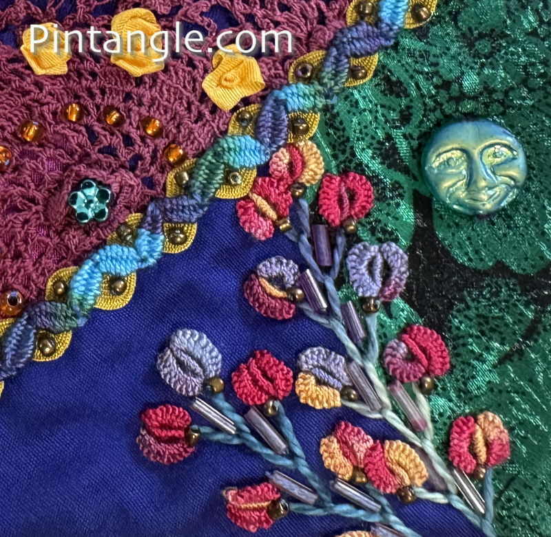 Brazilian embroidery - flowers